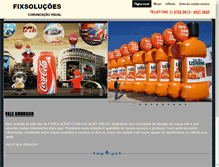 Tablet Screenshot of fixsolucoes.com.br
